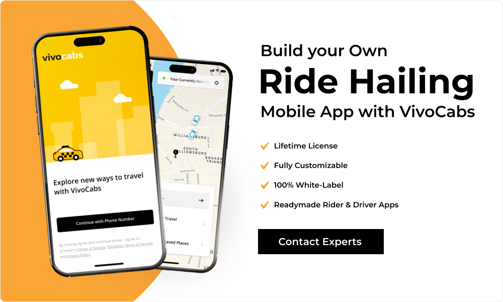 Build your own Ride Hailing App